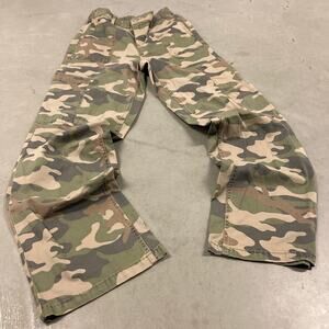 vintage y2k camo no boundaries cargo pants 24x30